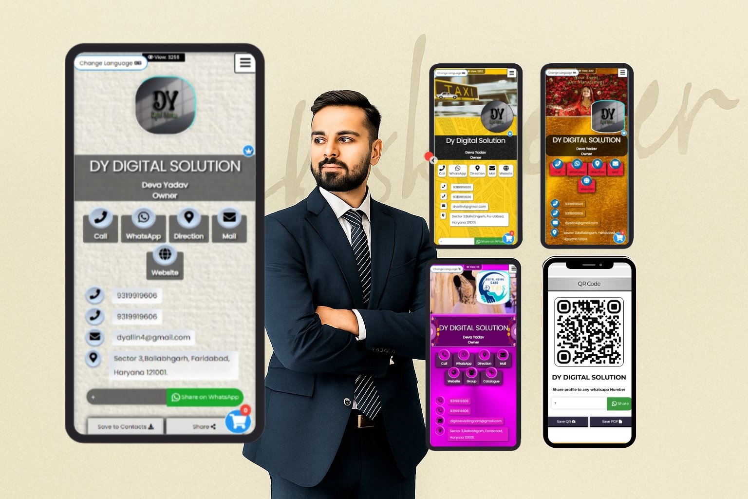 Digital Business Card - Dy Digital Solution